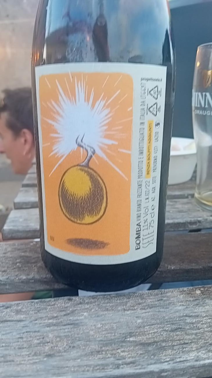 Bomba Bianco Frizzante - Sete - Vini Naturali - Emiliano Giorgi, Arcangelo Galuppi, Martina D’Alessio 