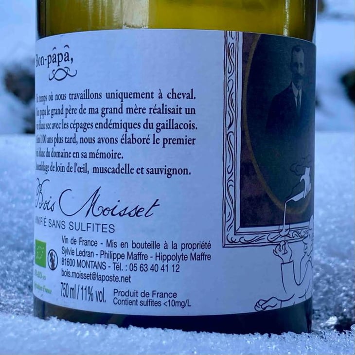 Bon-Papa - Domaine Ferme Bois Moisset - Sylvie & Philippe Maffre 