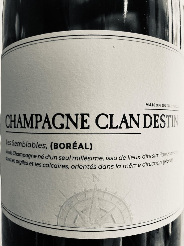 Boréal - Champagne Clandestin - Benoît Doussot -2020