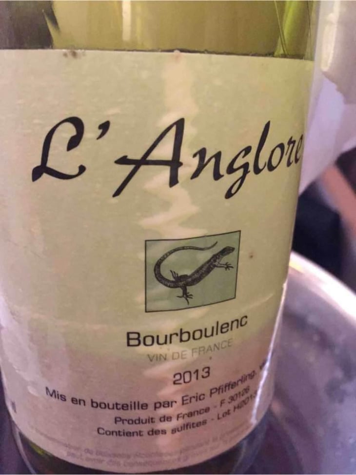 Bourboulenc - L'Anglore - Éric, Thibault & Joris Pfifferling 