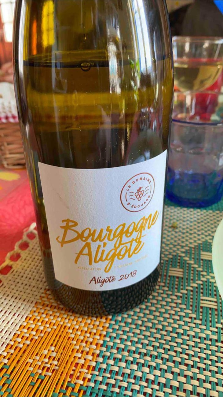 Bourgogne Aligoté 2018 - Domaine d'Edouard - Édouard Lepesme 