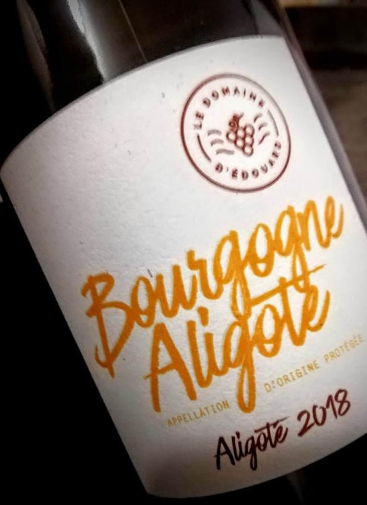 Bourgogne Aligoté 2018 - Domaine d'Edouard - Édouard Lepesme 