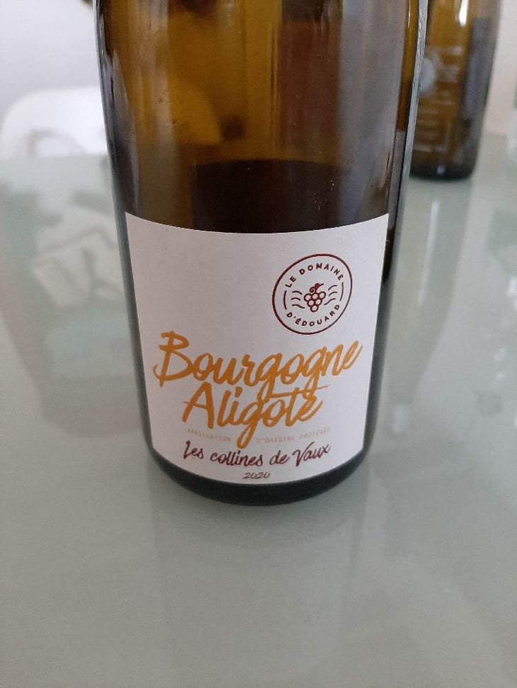 Bourgogne Aligoté 2018 - Domaine d'Edouard - Édouard Lepesme 