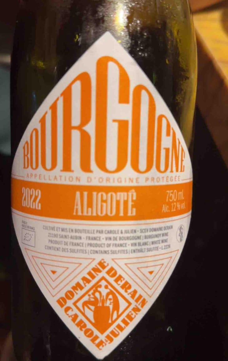Bourgogne Aligoté - Sextant - Julien Altaber & Carole Schwab 