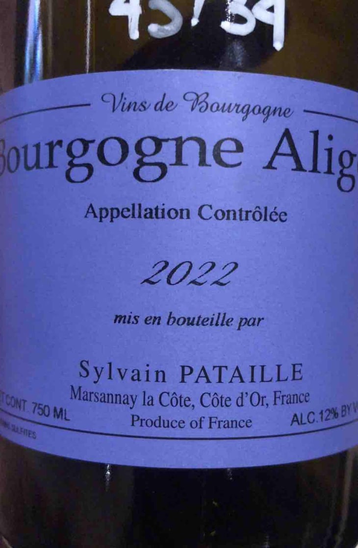 Bourgogne Aligoté - Sylvain Pataille - Sylvain Pataille 