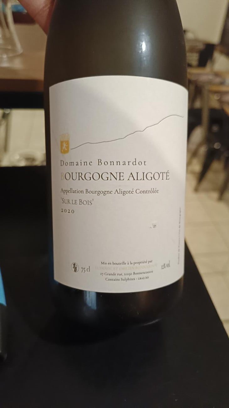 Bourgogne Aligoté - Domaine Bonnardot - Antoine, Ludovic & Emilien Bonnardot 