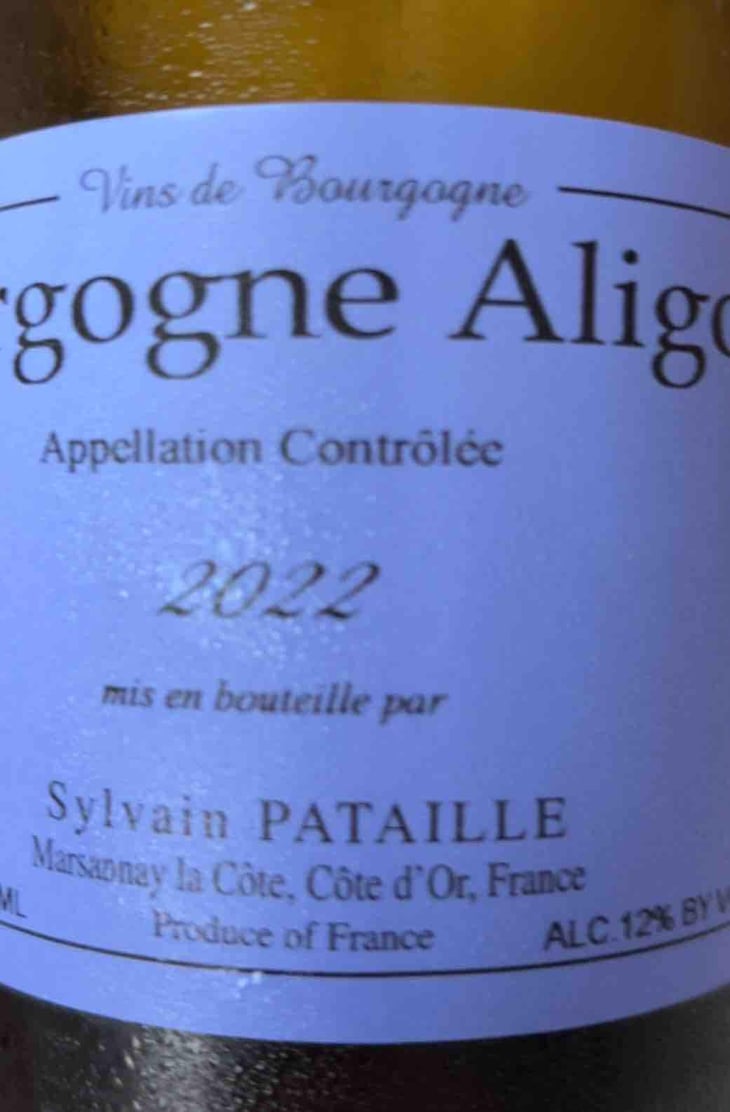 Bourgogne Aligoté - Sylvain Pataille - Sylvain Pataille 