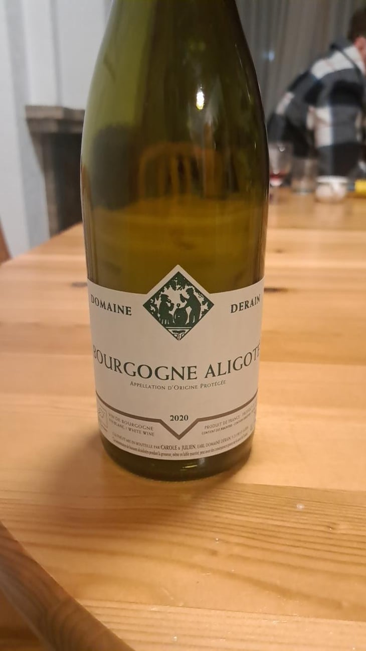 Bourgogne Aligoté - Domaine Derain - Julien Altaber & Carole Shwab, Domique Derain 