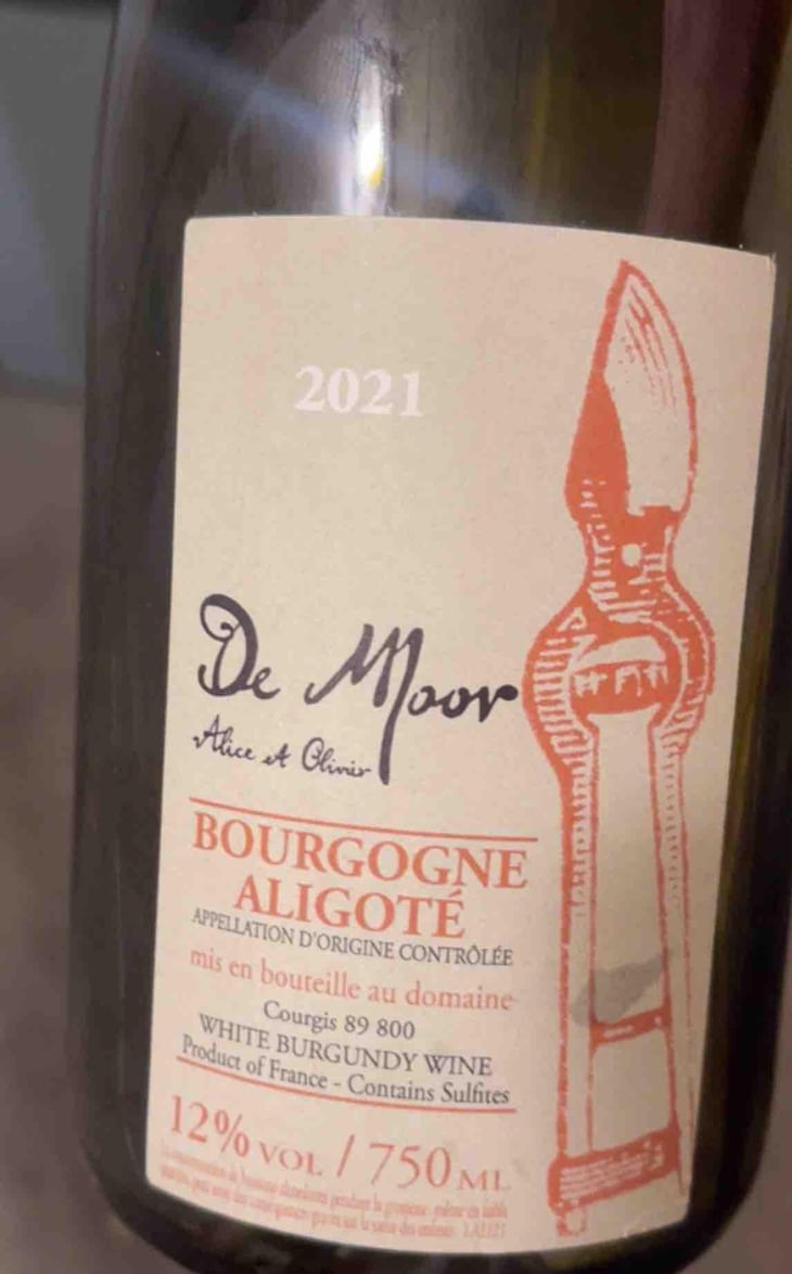 Bourgogne Aligoté - Alice & Olivier De Moor - Alice & Olivier De Moor 