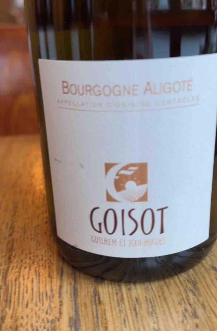 Bourgogne Aligoté - Domaine Goisot - Guilhem & Jean-Hugues Goisot 