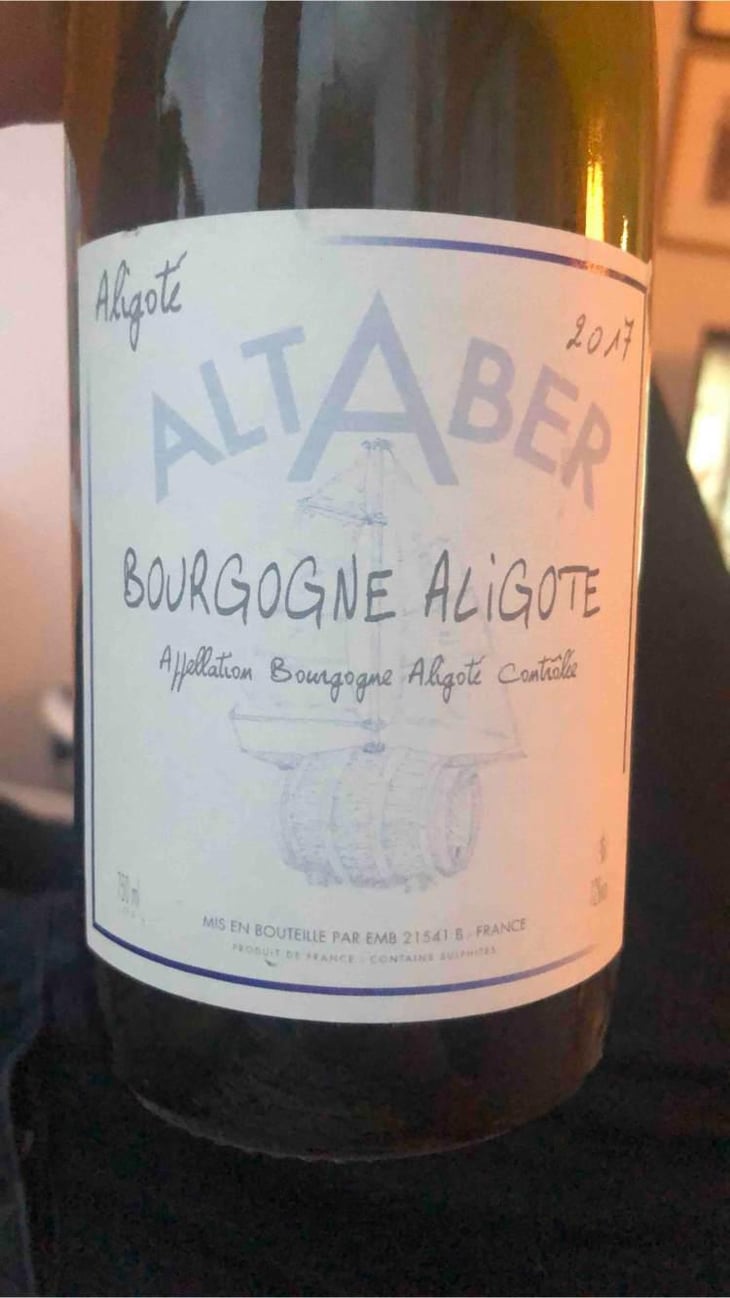 Bourgogne Aligoté - Sextant - Julien Altaber & Carole Schwab 