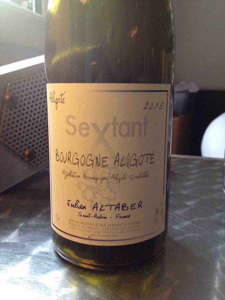 Bourgogne Aligoté - Sextant - Julien Altaber & Carole Schwab 