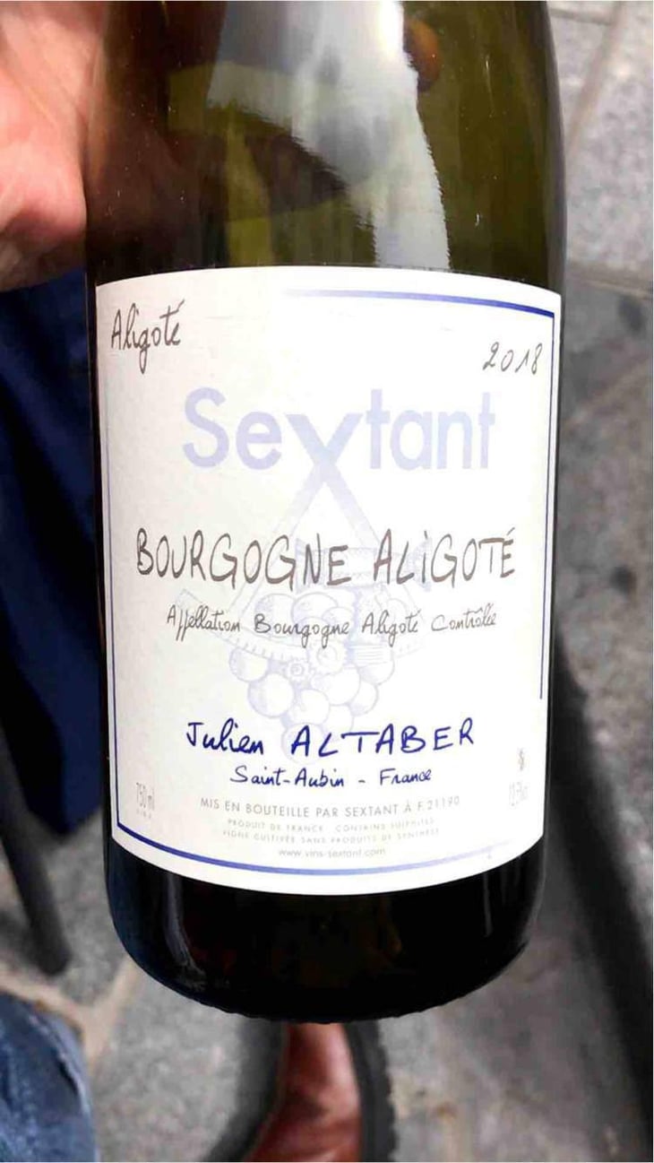 Bourgogne Aligoté - Sextant - Julien Altaber & Carole Schwab 