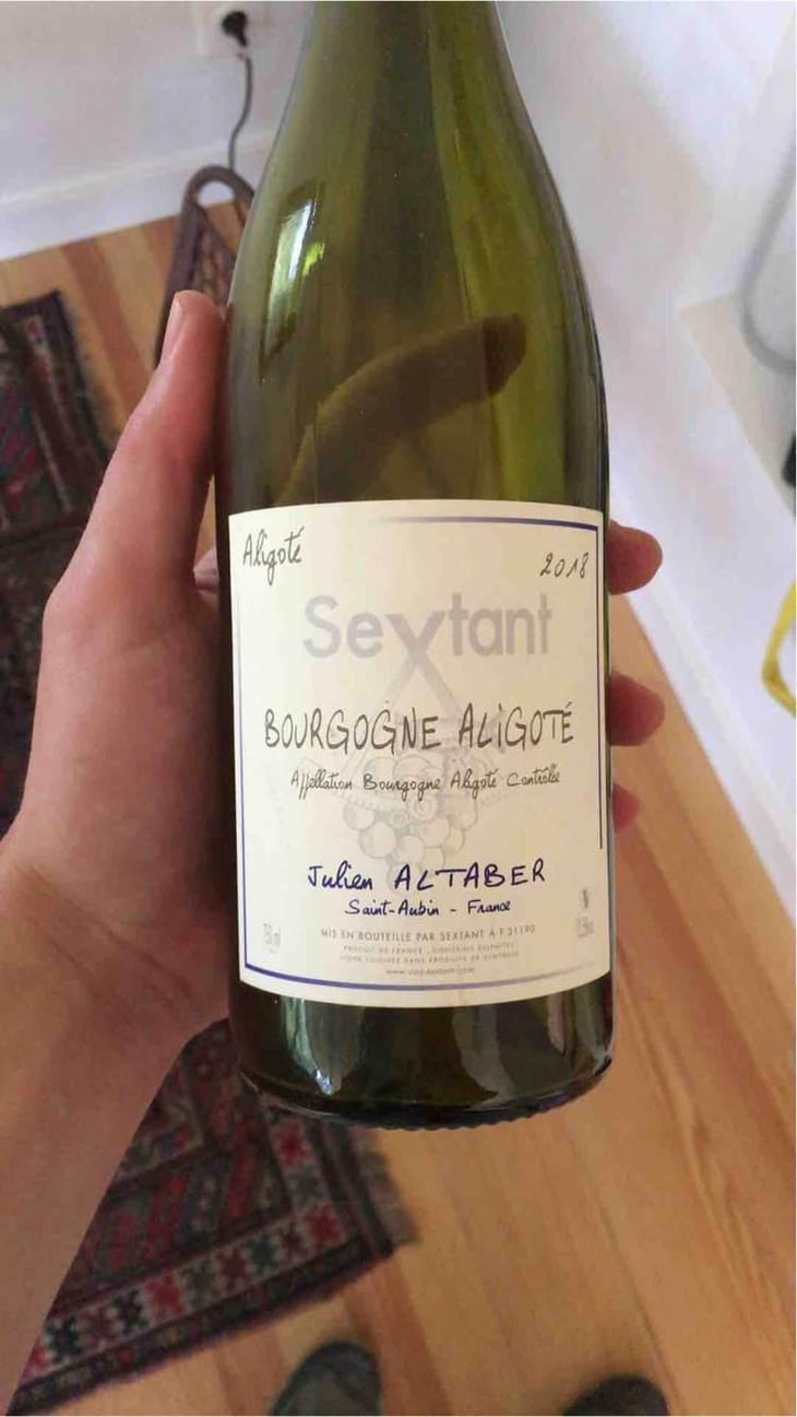 Bourgogne Aligoté - Sextant - Julien Altaber & Carole Schwab 