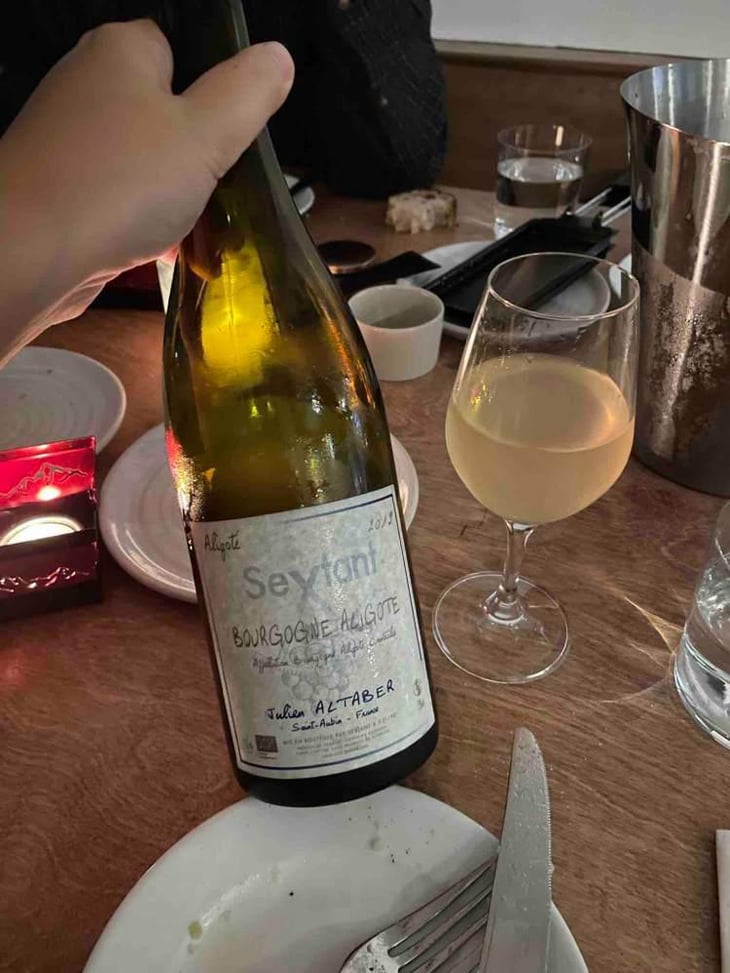 Bourgogne Aligoté - Sextant - Julien Altaber & Carole Schwab 