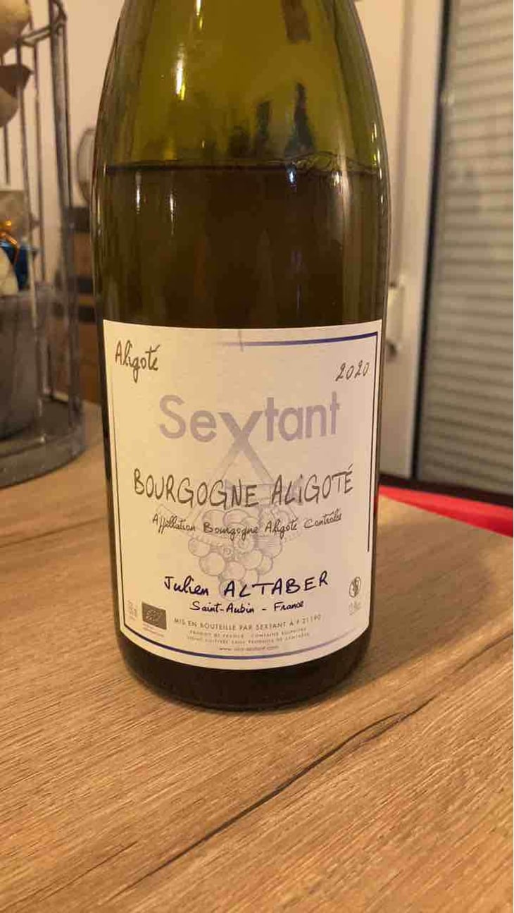 Bourgogne Aligoté - Sextant - Julien Altaber & Carole Schwab 