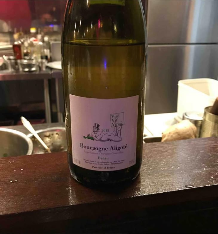 Bourgogne Aligoté - "Bréau" - Vini Viti Vinci - Nicolas Vauthier "Kikro" 