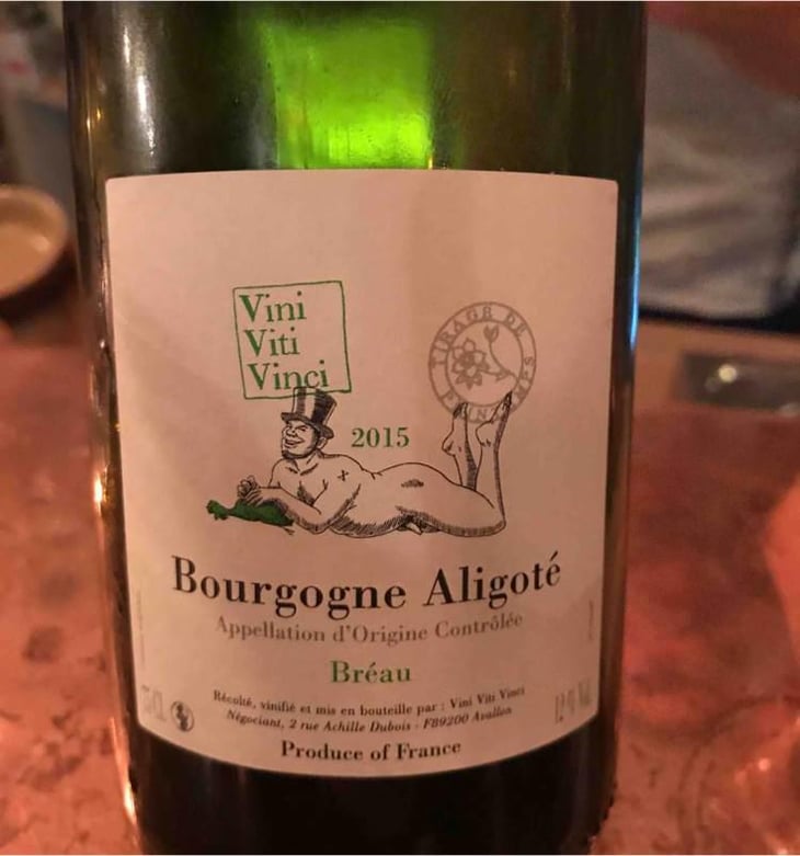 Bourgogne Aligoté - "Bréau" - Vini Viti Vinci - Nicolas Vauthier "Kikro" 