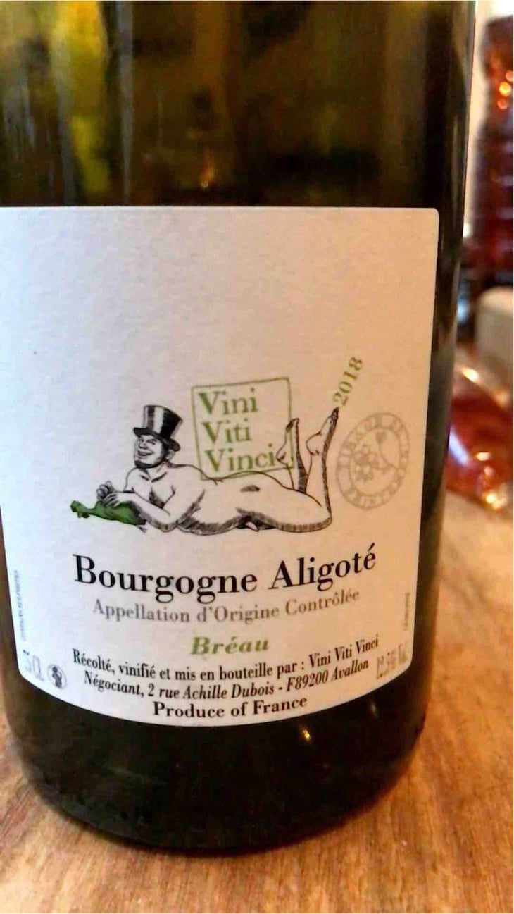 Bourgogne Aligoté - "Bréau" - Vini Viti Vinci - Nicolas Vauthier "Kikro" 