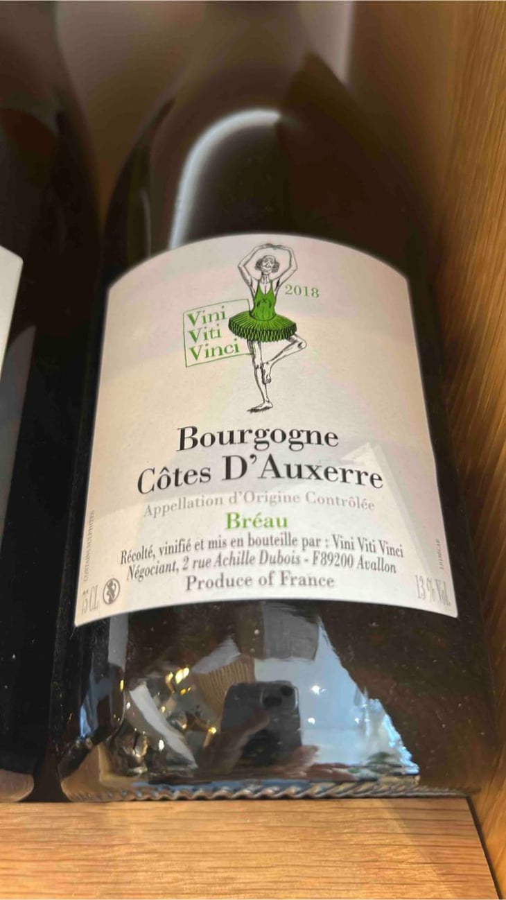 Bourgogne Aligoté - "Bréau" - Vini Viti Vinci - Nicolas Vauthier "Kikro" 