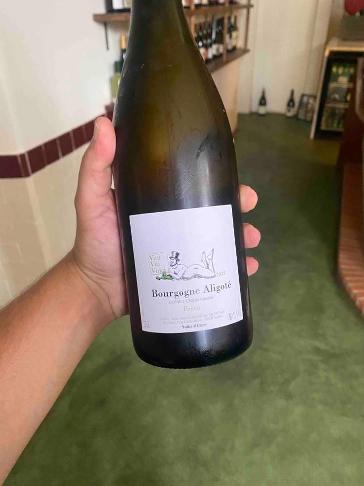 Bourgogne Aligoté - "Bréau" - Vini Viti Vinci - Nicolas Vauthier "Kikro" 