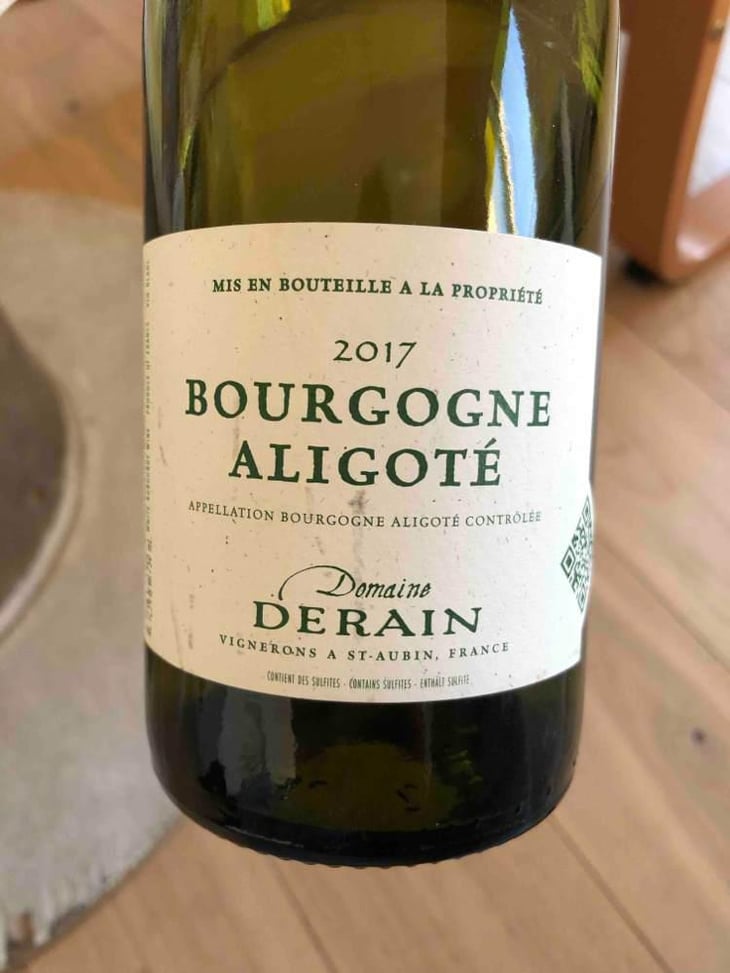 Bourgogne Aligoté - Domaine Derain - Julien Altaber & Carole Shwab, Domique Derain 