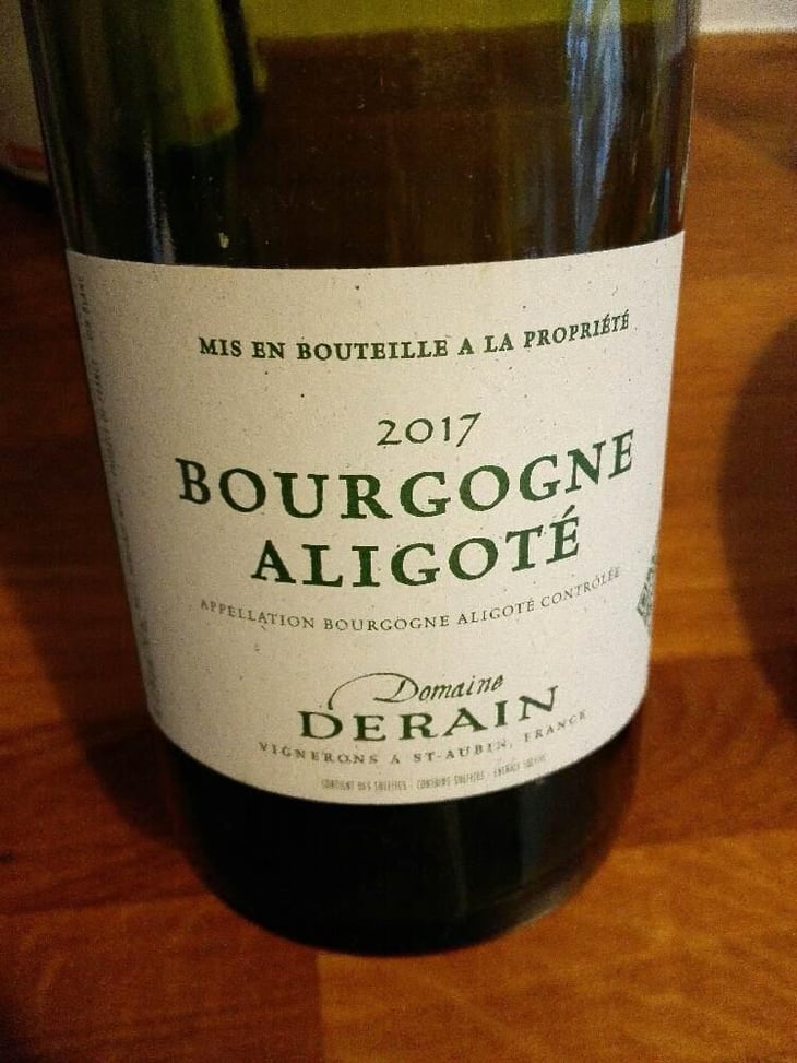 Bourgogne Aligoté - Domaine Derain - Julien Altaber & Carole Shwab, Domique Derain 