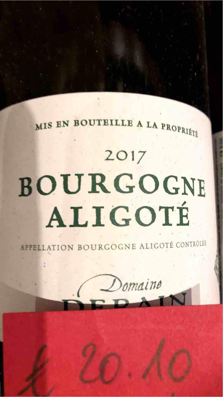 Bourgogne Aligoté - Domaine Derain - Julien Altaber & Carole Shwab, Domique Derain 