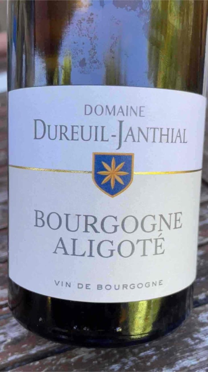 Bourgogne Aligoté - Domaine Dureuil Janthial - Vincent Dureuil-Janthial -2019