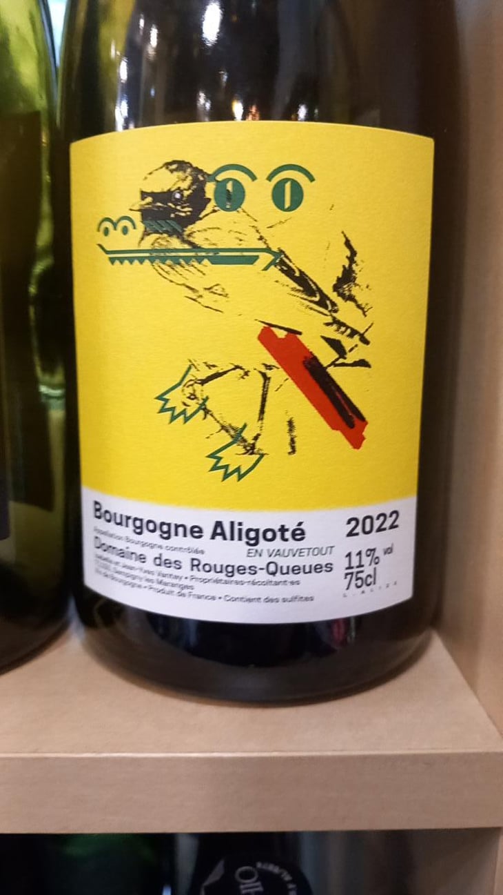 Bourgogne Aligoté En Vauvetout - Domaine des Rouges-Queues - Isabelle & Jean-Yves Vantey -2022