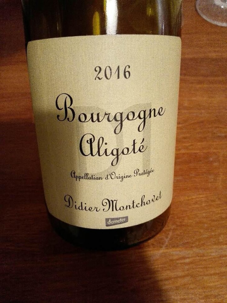 Bourgogne Aligoté - Domaine Montchovet - Didier Montchovet 