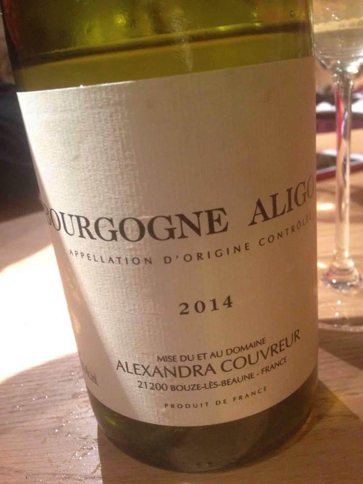 Bourgogne Aligoté - Domaine Alexandra Couvreur - Alexandra Couvreur-Deschamps 
