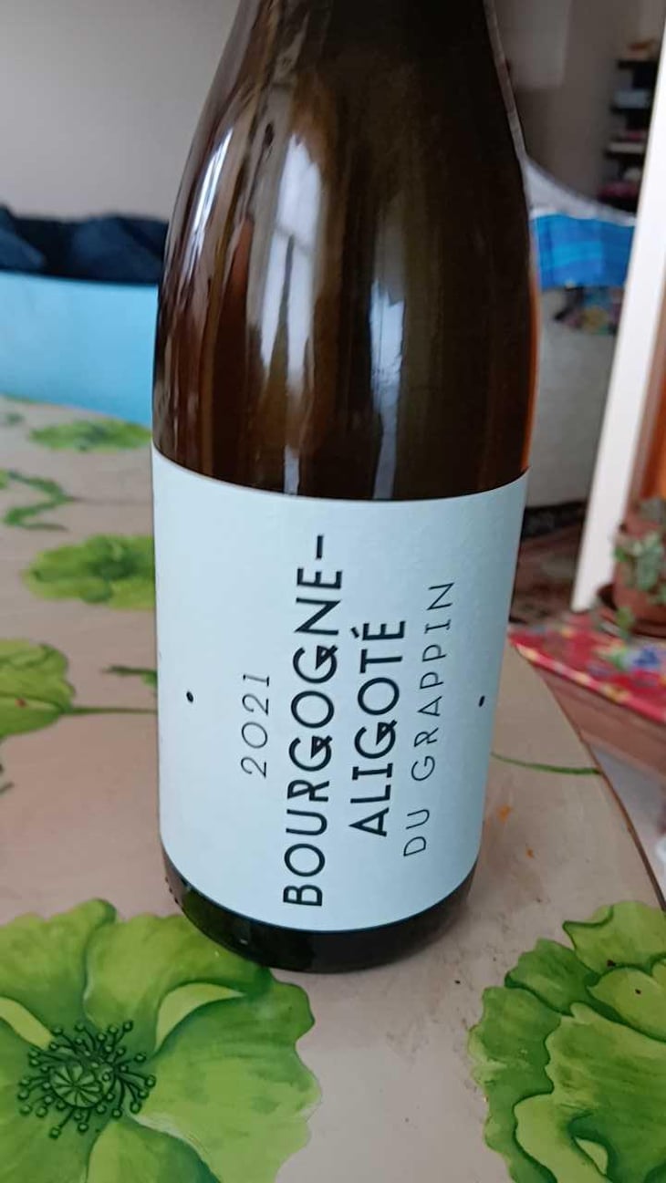Bourgogne Aligoté "Skin" - Le Grappin - Andrew & Emma Nielsen -2019