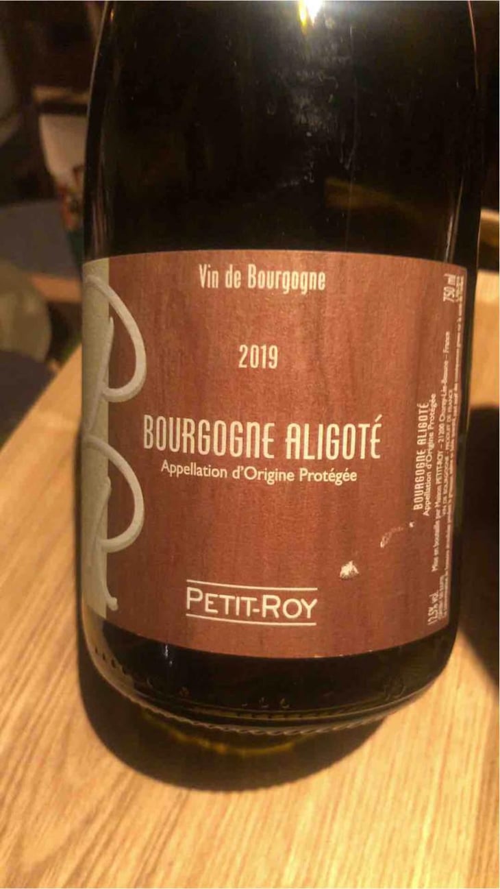 Bourgogne Aligoté - Domaine Petit-Roy - Seiichi Saito 