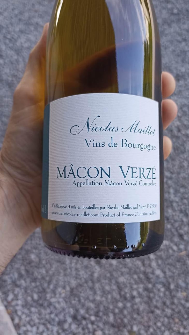 Bourgogne Aligoté - Nicolas Maillet - Nicolas Maillet 