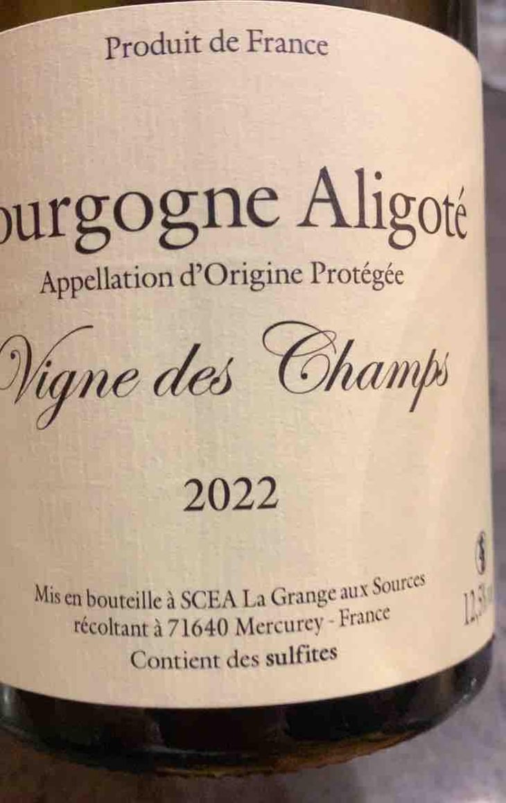 Bourgogne Aligoté - Sylvain Pataille - Sylvain Pataille 
