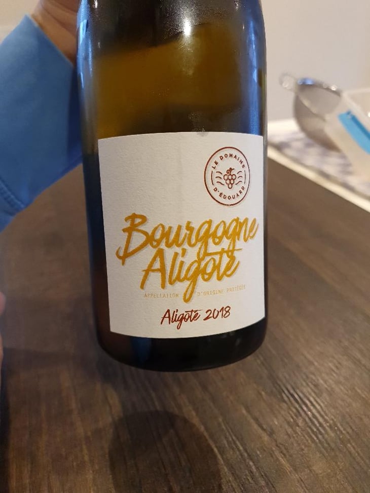 Bourgogne Aligoté 2018 - Domaine d'Edouard - Édouard Lepesme 