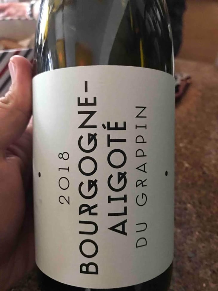 Bourgogne Aligoté - Le Grappin - Andrew & Emma Nielsen 