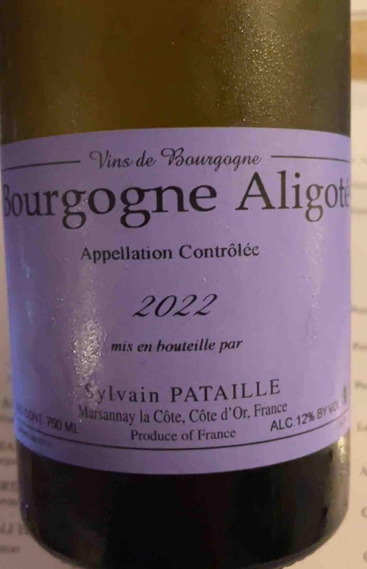 Bourgogne Aligoté - Sylvain Pataille - Sylvain Pataille 