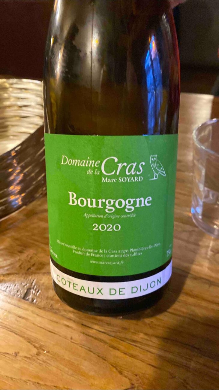 Bourgogne (blanc) - Domaine de la Cras - Marc Soyard 