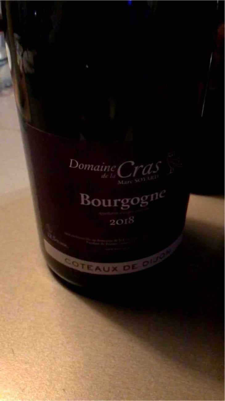 Bourgogne (blanc) - Domaine de la Cras - Marc Soyard 