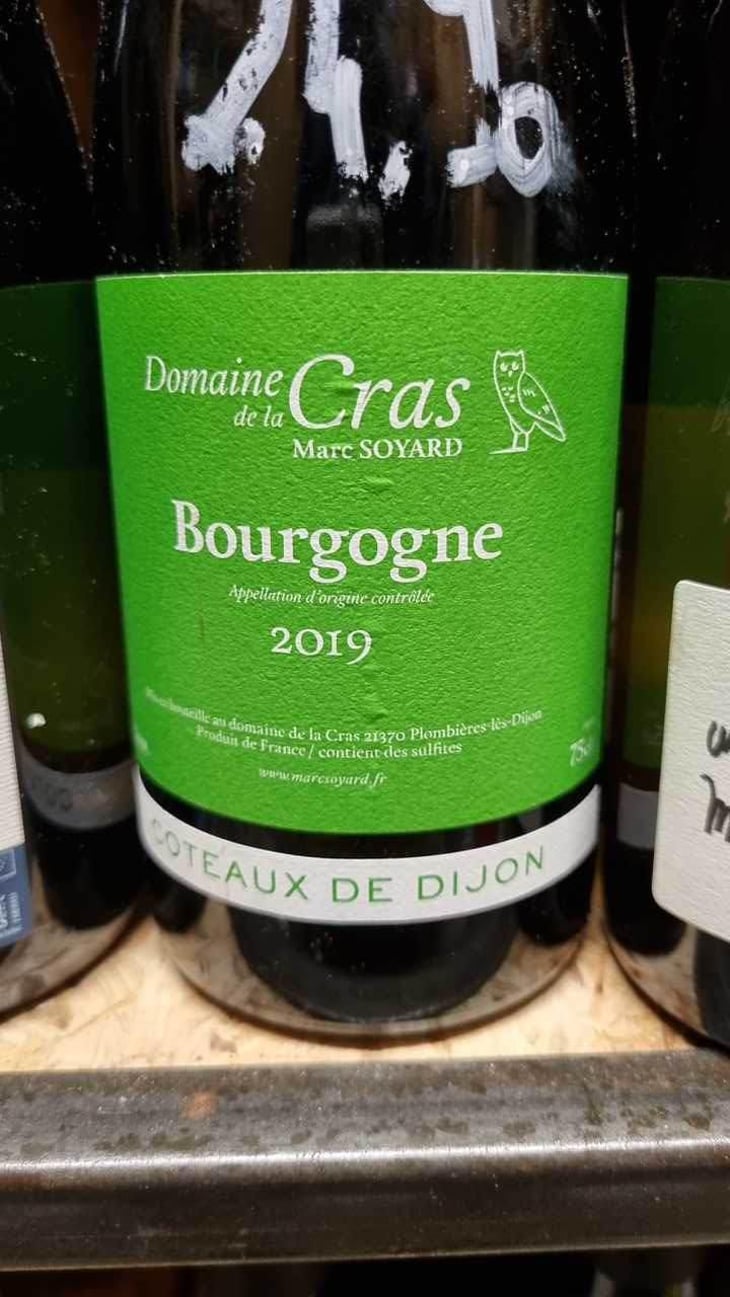 Bourgogne (blanc) - Domaine de la Cras - Marc Soyard 