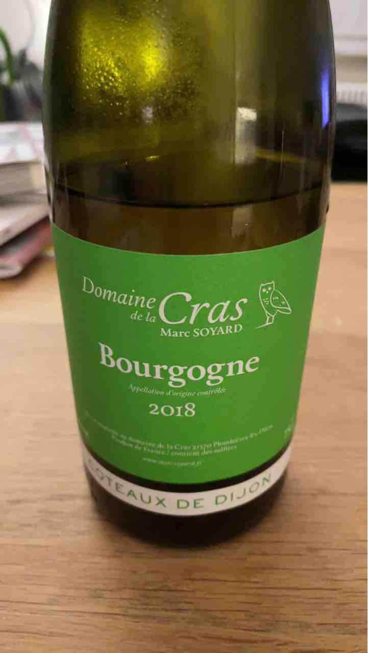 Bourgogne (blanc) - Domaine de la Cras - Marc Soyard 