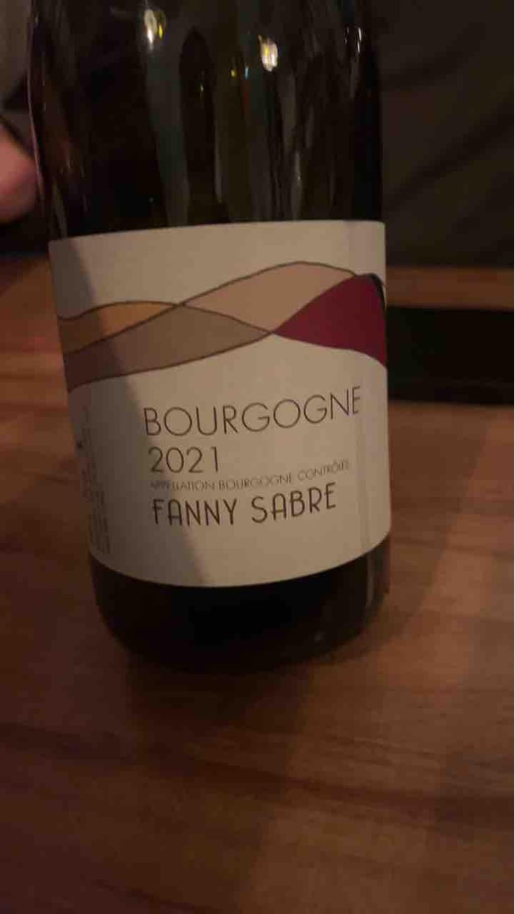 Bourgogne - Blanc (old label) - Fanny Sabre - Fanny Sabre -2020