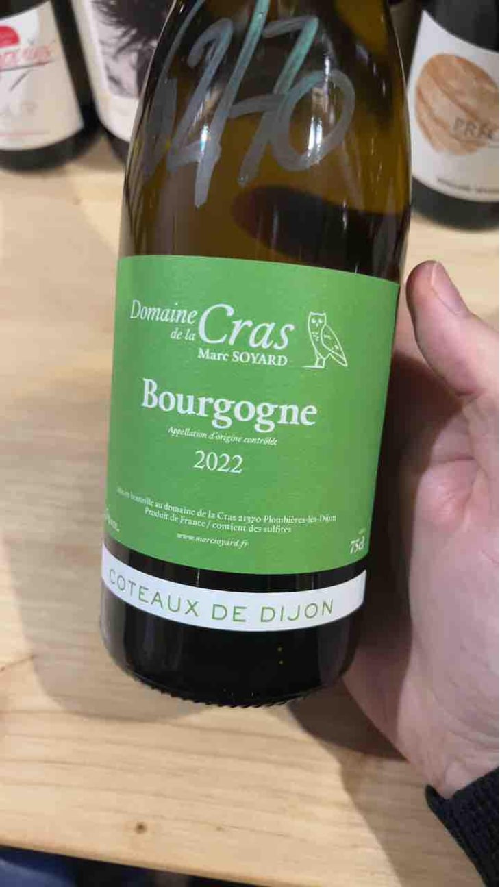 Bourgogne (blanc) - Domaine de la Cras - Marc Soyard 