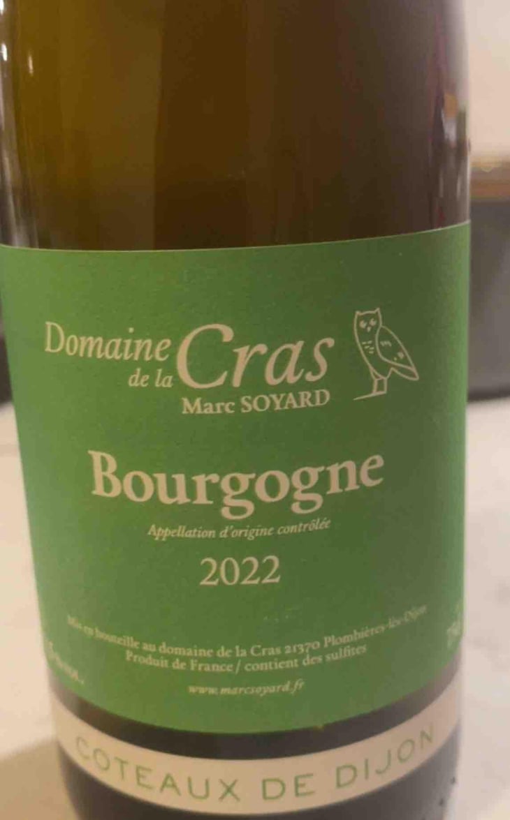 Bourgogne (blanc) - Domaine de la Cras - Marc Soyard 
