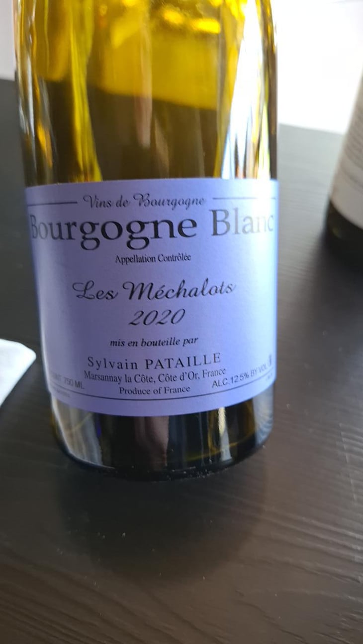 Bourgogne Blanc Les Mechalots - Sylvain Pataille - Sylvain Pataille 
