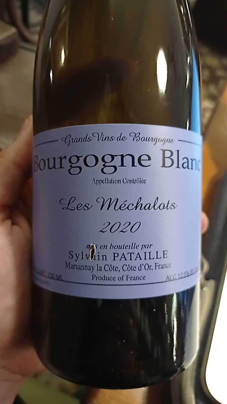 Bourgogne Blanc Les Mechalots - Sylvain Pataille - Sylvain Pataille 