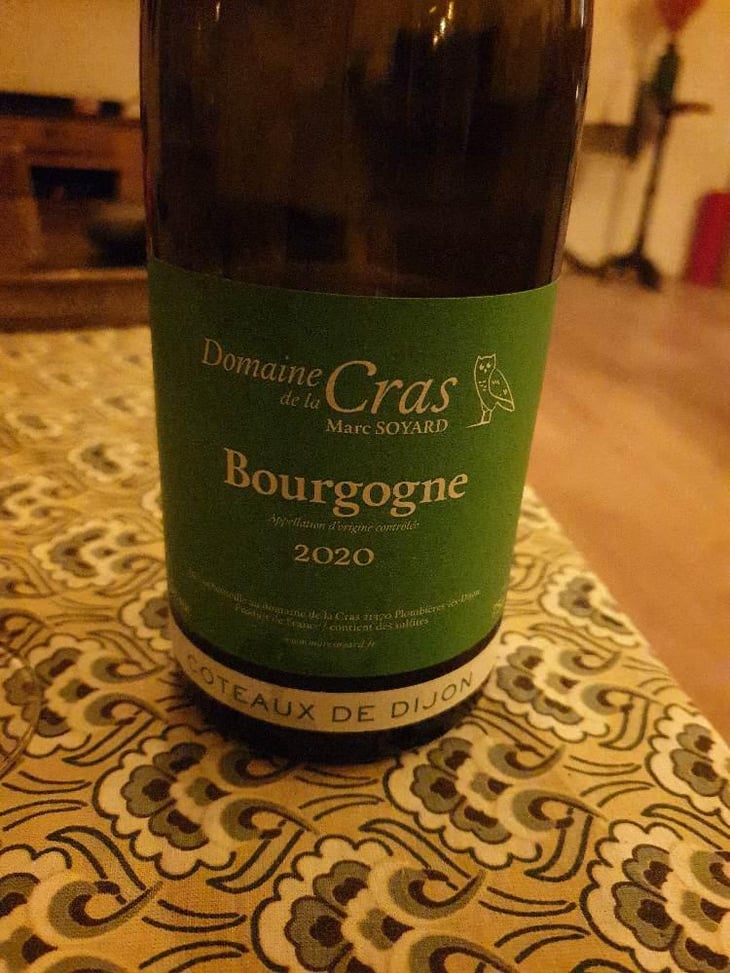 Bourgogne (blanc) - Domaine de la Cras - Marc Soyard 