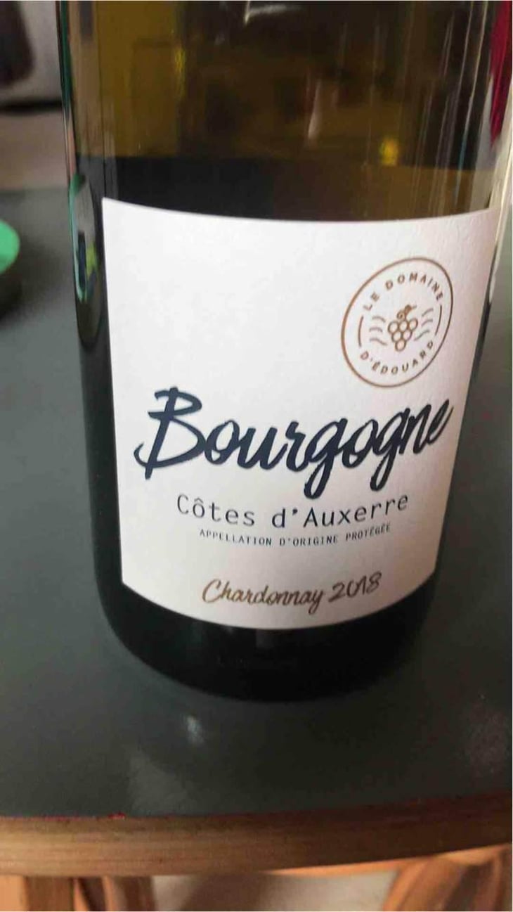Bourgogne Chardonnay - Domaine d'Edouard - Édouard Lepesme 